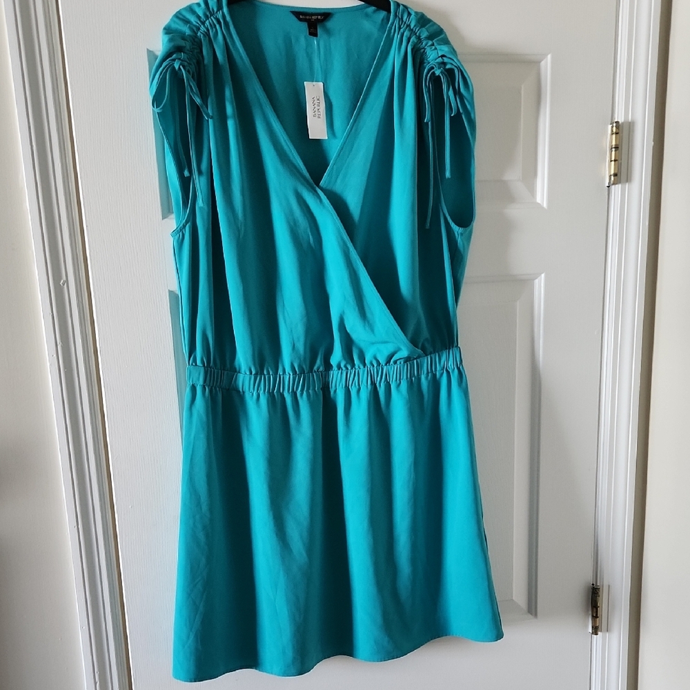 BNWT Banana Republic Turquoise Sleeveless Dress